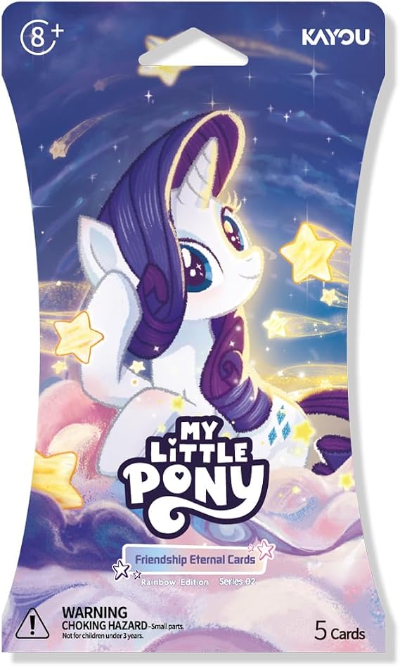 Kayou Limited | My Little Pony: Friendship Eternal Collectible Cards - Rainbow Edition 2-A | Trading Cards | Ages 8+