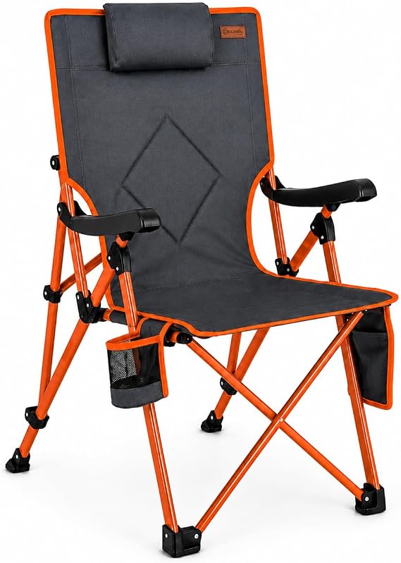 Madfox FlexLounge 3X Katlanabilir Kamp Sandalyesi (Steel Ember)