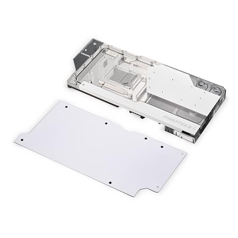 Phanteks (PH-GB4090GB_MW01_BP) Glacier G4090 GIGABYTE for GIGABYTE AORUS Master/Gaming RTX 4090, Nickel-Plated Copper Block, Acrylic, Aluminum Cover Plate, Digital-RGB, White