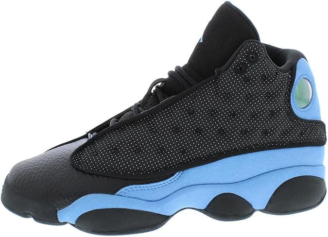 Jordan Big Kid's 13 Retro Black/University Blue-White (884129 041) - 4.5