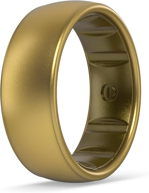 Enso Rings Elements Luxe Classic Silicone Ring - Comfortable and Flexible Design
