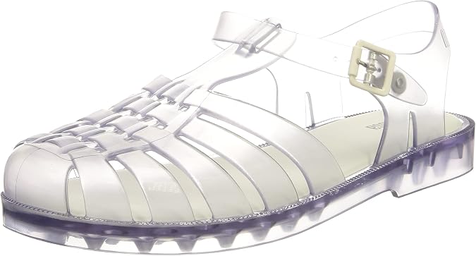 Melissa Women's Possession Sandals, Clear, 6 Medium US