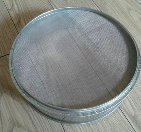 12-Mesh 1.6mm Stainless Steel Mesh Screen for Electric Vibrating Sieve Machine Power Sieve Shaker Screening Machine