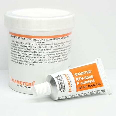 Dow Corning Silastic XIAMETER RTV-3110 Silicone Rubber Encapsulant + F Catalyst