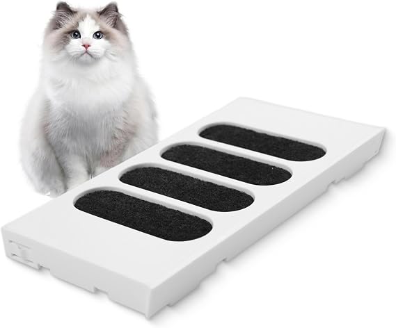 CATLINK Filter Box for Automatic Self-Cleaning Cat Litter Box, Reduce Odor, 2 Filters Inside, Simple Disassembly, for Scooper Young & Scooper Luxury PRO
