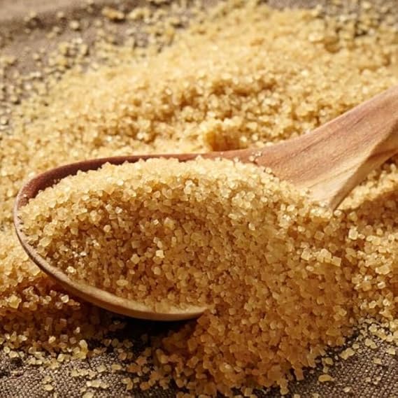CERTIFIED ORGANIC SUCANAT Cane Sugar, Unrefined Whole Cane Sugar, 4 Ounces for Cakes, Cupcakes, Cookies, Icing, Chocolate Wedding Party Baking Cupcake Cookie Ice Cream Decoration Supplies