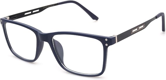 Unisex Square Clear Lens Glasses