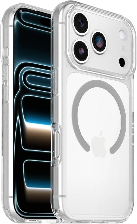 OtterBox Lumen Clear Case for iPhone 18 Pro/17 Pro, Clear