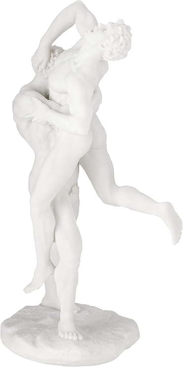 Design Toscano WU75276 Hercules and Antaeus , White
