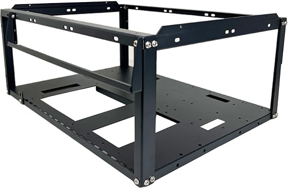PC Case Compact - Black Mid Tower PC Case, Compact Gaming Tower Chassis | Efficient Airflow Computer Case, ATX Motherboard Support, Front Mesh Panel, Ideal for Desktop PC Builds and Upgrades