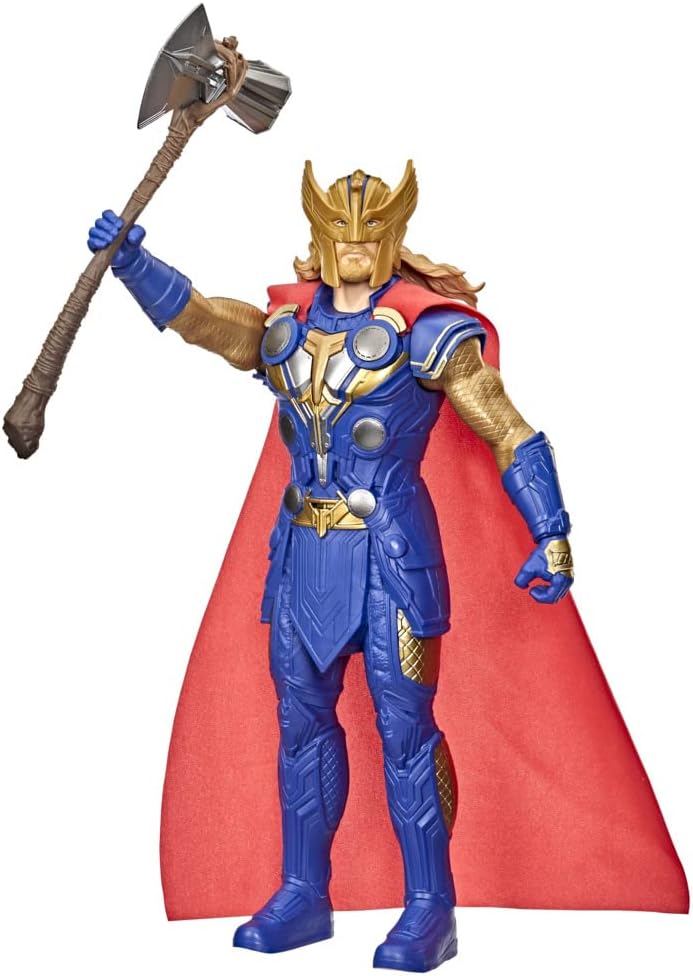 Marvel Studios' Thor: Love and Thunder Stormbreaker Strike Thor Electronic Figure 30 cm Children from 4 Years