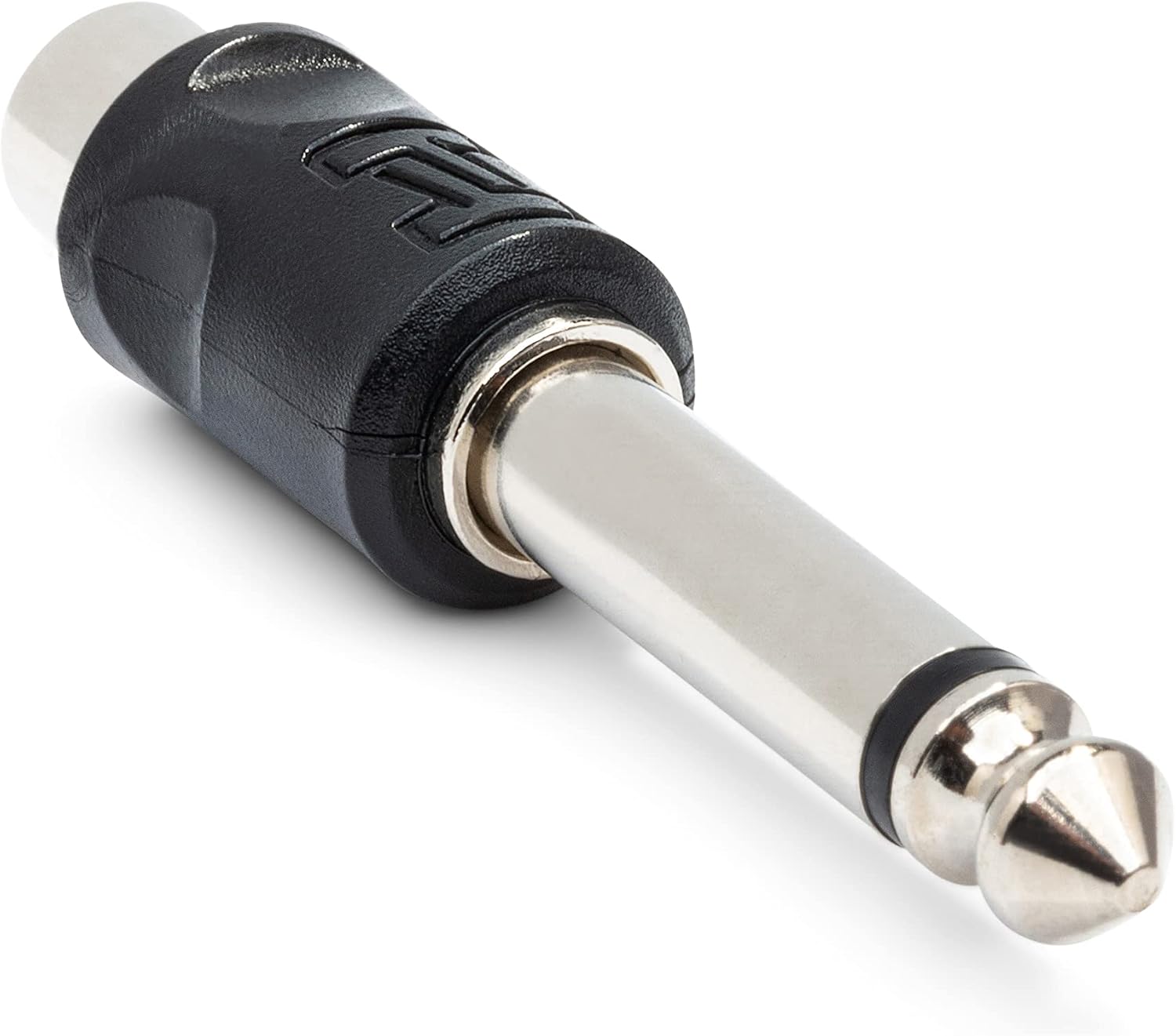 Hosa GPR101 RCA To 14 TS Adaptor 2 Pack, Phone Mono 6.3 mm Electronics Cable connectors