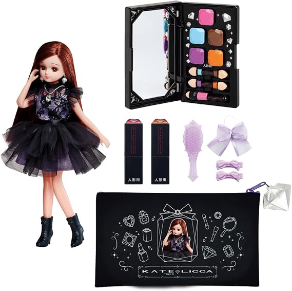 Takara Tomy Licca-chan Doll KATE LICCA -Make My Color- DX Dress-up Pretend Play Toy for Ages 5 and Up