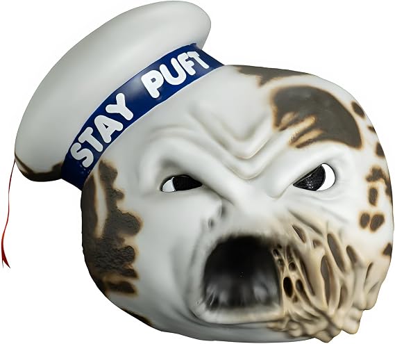 Trick Or Treat Studios Ghostbusters Toasted Stay Puft Marshmallow Man Vinyl Mask