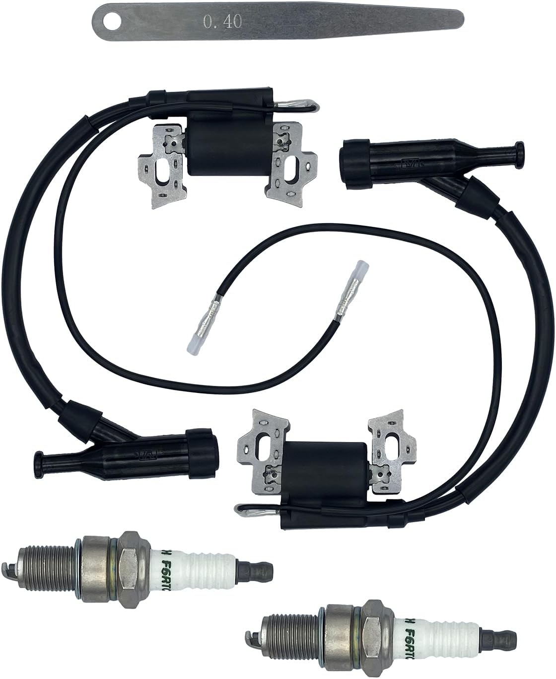 YAMAKATO Ignition Coil for Briggs & Stratton 590603 CR950 Champion Generac Duromax Firman Ryobi Predator Honda 159cc 163cc 196cc 208cc 212cc 224cc Log Splitter Washer Generator OEM Pack of 2