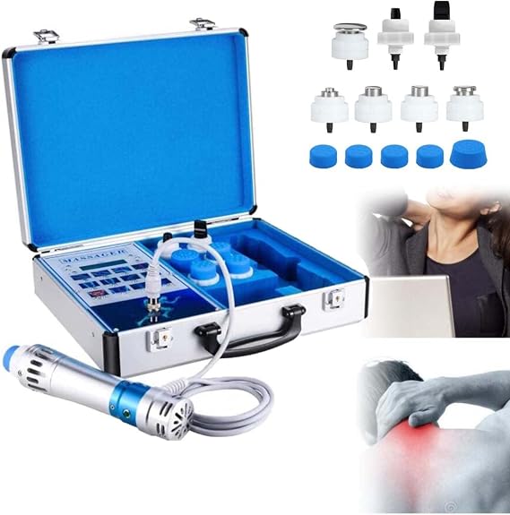 Shockwave Therapy Machine - Radial Acoustic Wave Therapy Device with Adjustable Energy & Multiple Modes, for Home Wellness and Circulation Support