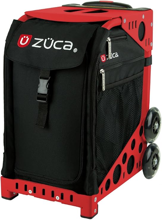 ZUCA Bag Obsidian (Red Frame)