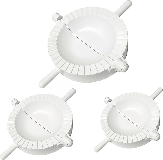 3PCS 3-in-1 Dumpling Maker Press Multi Pastry Mould Kitchen Tool