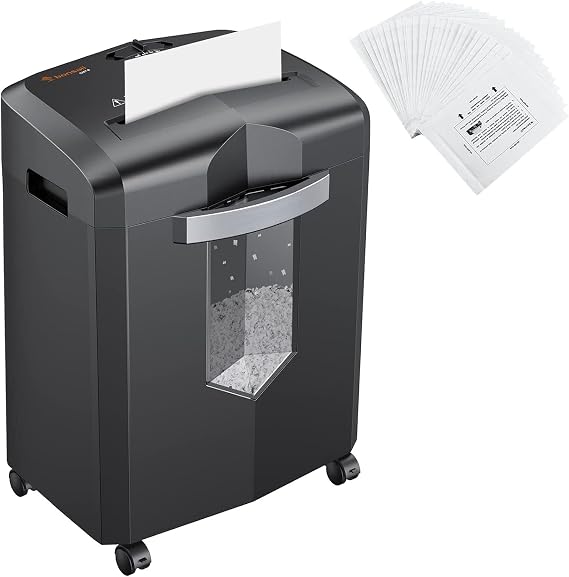 Bonsaii C266-B Shredder and 12-Pack Lubricant Sheets