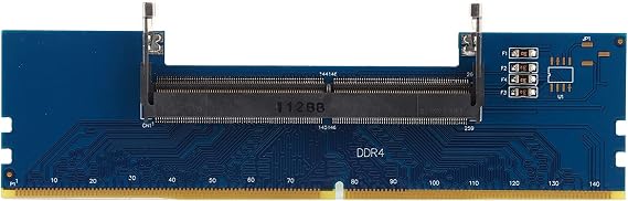 Professional Laptop DDR4 SODIMM to Desktop DIMM RAM Connector Adapter, Memory Cards Converter Adaptor, 260 to 288 Pin DDR4 RAM Adapter with Over - Current Protection for