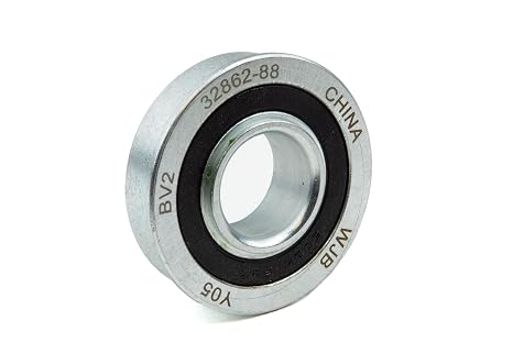 Heavy Duty Flanged Wheel Bearing: 1/2 ID X 1 3/8 OD, 1 1/2 Flange, .5 Width, LUTCO Brand, 150089
