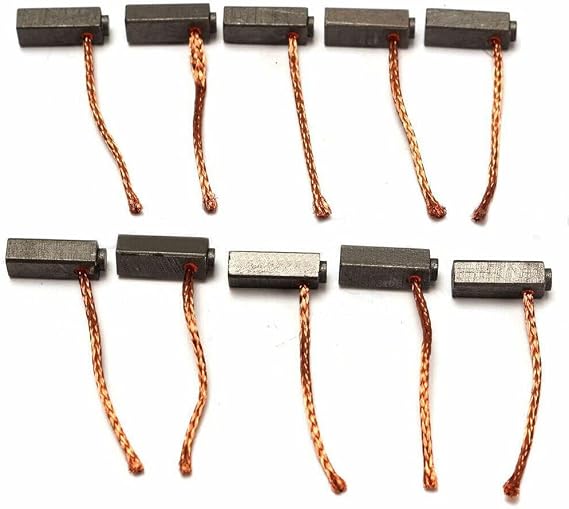 10PCS Carbon Brushes Motor Brush Fit For Generic Electric Replacement Set 5 * 6 * 14mm
