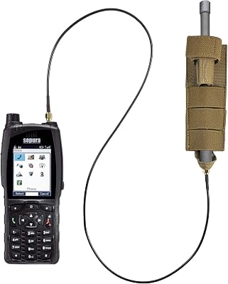 Comm Gear Supply Tactical Antenna Relocation Kit - Black, Compatible with Sepura Tetra SC21 & SRH Series Radios