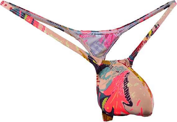 Mens G-String Bulge Pouch Thong Bikini Underwear WSS118