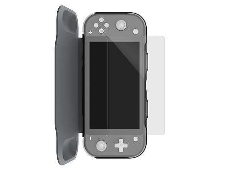 Surge Nintendo Switch Lite Flip Cover Case - Grey - Nintendo Switch