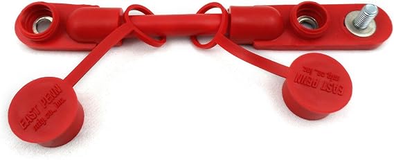 Multi-Battery Overmolded Cable Assembly for 2 Battery Setups 04362 - Red