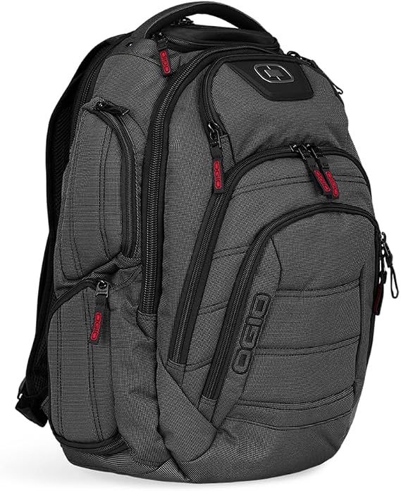 OGIO Renegade Backpack (Renegade, Black Pindot)