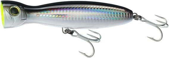 Yo-Zuri R1371-HBL: Mag Popper (F) 160Mm 6-1/4", Black Back
