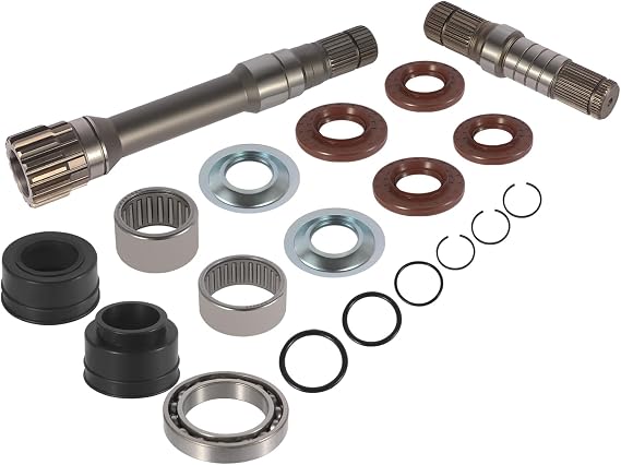 Front Differential Axle Intermediate Shaft Kit Replacement for 2012-2021 Dodge Ram 1500 Inner Shaft 68146594AB, 68146594AA, 68257420AF, 68257421AF, 68257422AF, 722N695BKA