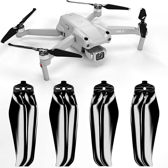 Master Airscrew Stealth Propellers for DJI Air 2S & Mavic Air 2 - Black, 4 pcs
