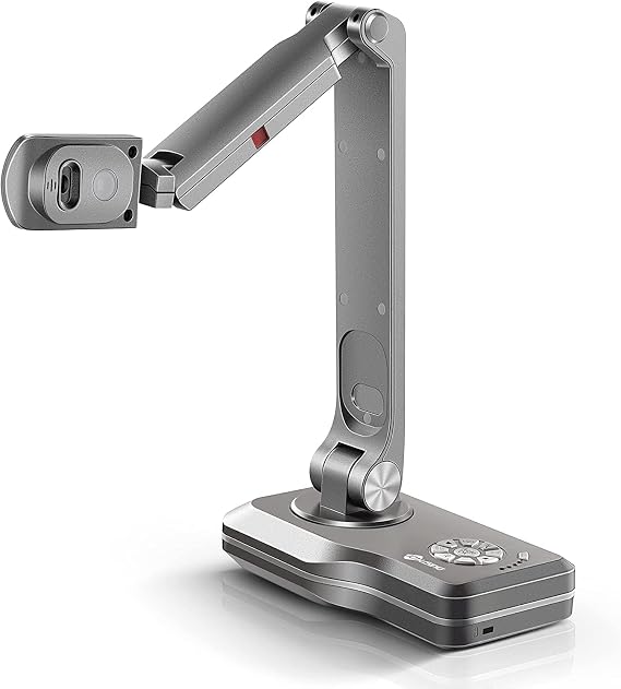 JOYUSING V508 HDMI/VGA/USB 3 Mode 8MP Visualiser/Document Camera, Real-time Projection, Distance Learning, Web conferencing, Video Recording, Live Demos, Works with and Without a Computer