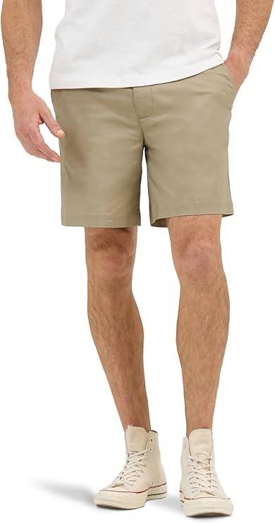 Lee Men's Extreme Motion 7" Flat Front Short
