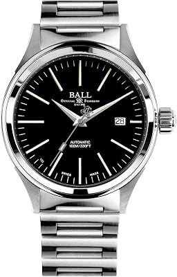 Ball NM2098C-S20J-BK Fireman Automatic 40MM Black DIAL Stainless Steel Watch