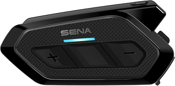 Sena Spider RT1 Flat Mesh Motorcycle Communication System Single Pack - Black