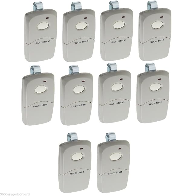 Linear Multi-Code Remote Multicode 308911 OEM MCS308911 300mhz 1BTN