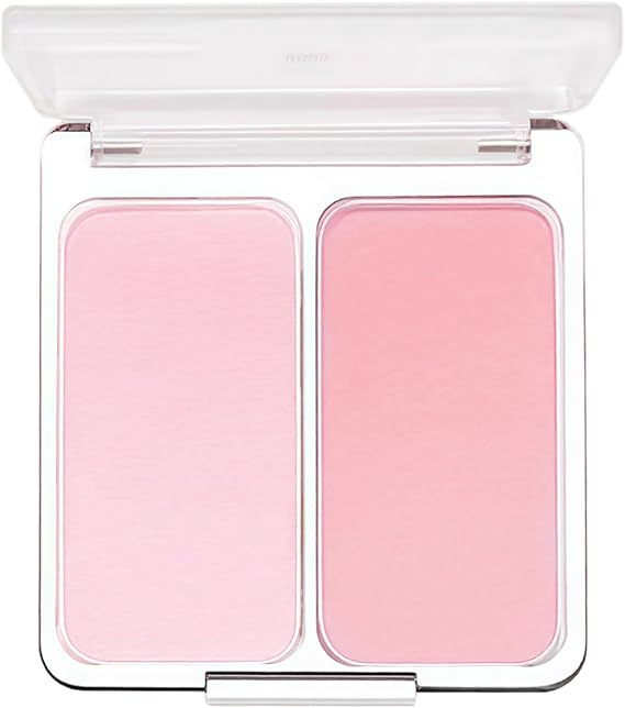 Pink Peach Coral Matte Blush Palette, Long Lasting Blendable
