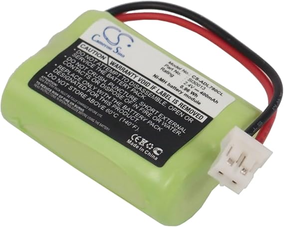 VINTRONS Replacement Battery for AUDIOLINE MD9600, MD9700