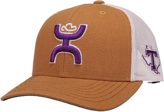 HOOEY Men's Tarleton State University Officially Licensed Collegiate Adjustable Snapback Hat