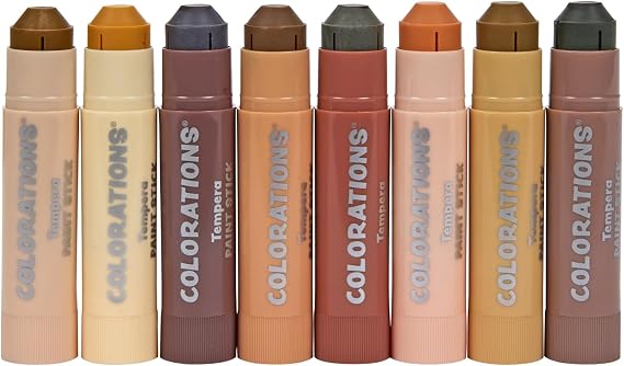 Colors Like Me Tempera Paint Sticks - 8 Colors