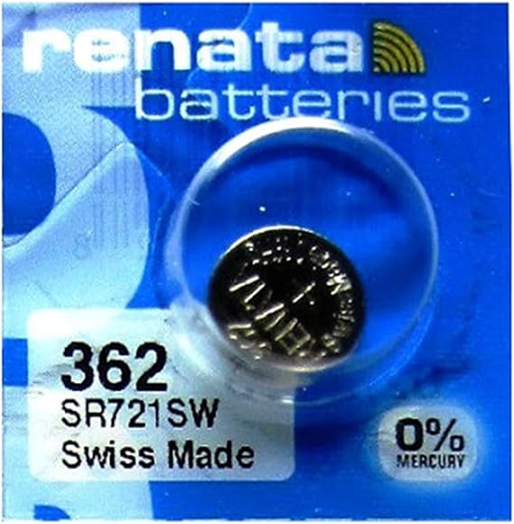 Silver Oxide Button Cell Battery 362