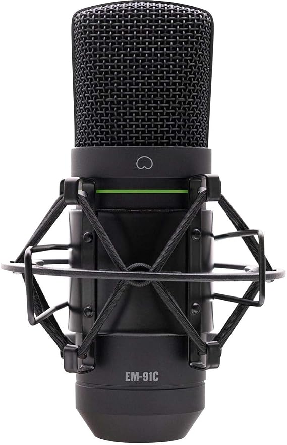 Mackie EM-91C Large Diaphragm Condenser Microphone for Professional Studio Recording