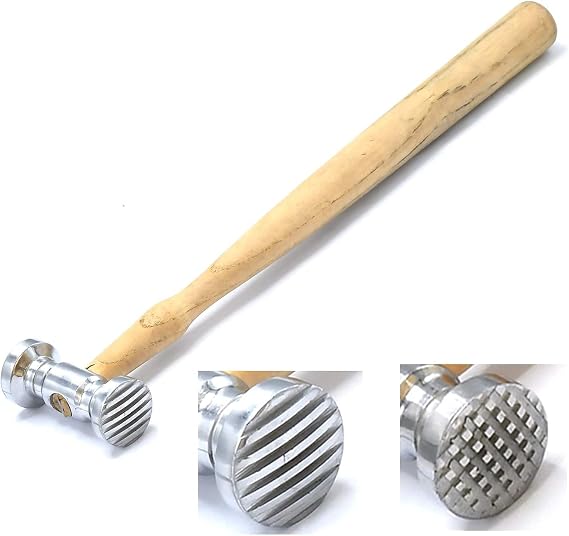 AAProTools Texturing Hammer, Checkered/Wide Stripe