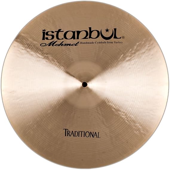 Istanbul Mehmet Cymbals Traditional Series CTH20 20-Inch Thin Crash Cymbals