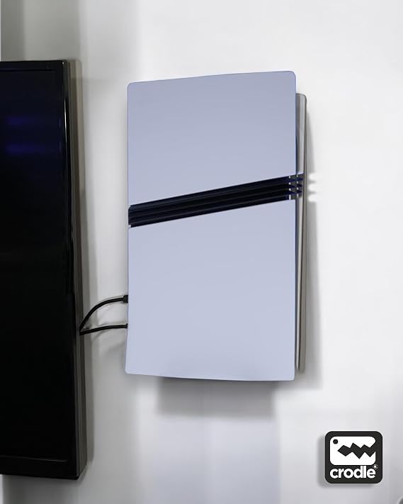 PS5 ve PS5 PRO İçin Duvar Standı ve Masa Altı Montaj Standı Yerden Tasarruf Sağlar Rahat Hava Akışı