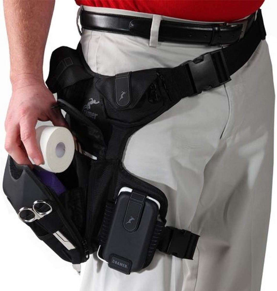 Cramer C3 Rigidlite Athletic Training Kit, Durable and Supportive Athletic Training Equipment, PVC Skeleton Prevents Crushing of Athletic Training Supplies, Store Tape, Scissors, Ice Packs, Empty