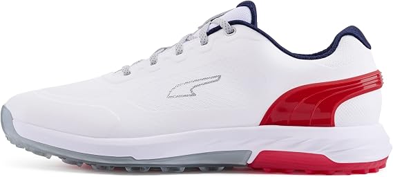Puma 378692027.5 Alphacat Nitro Puma White-for All Time Red-Pu 7.5 Mens